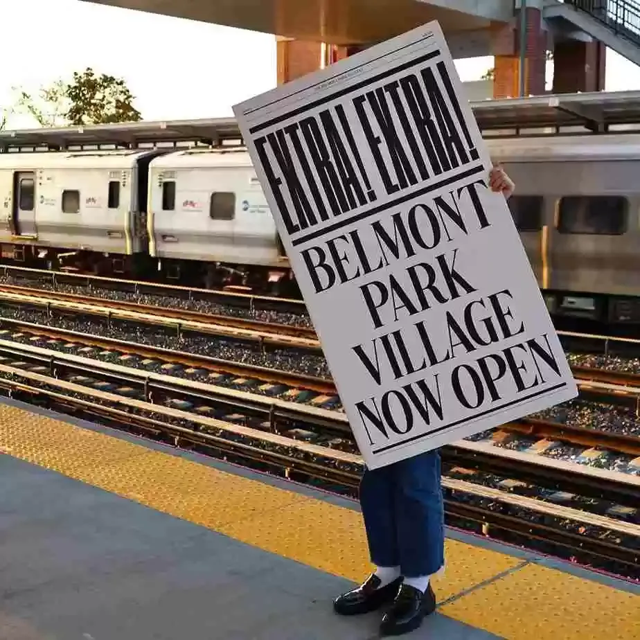 Belmont Park Station